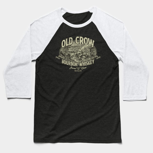 Old Crow 1838 Baseball T-Shirt by JCD666